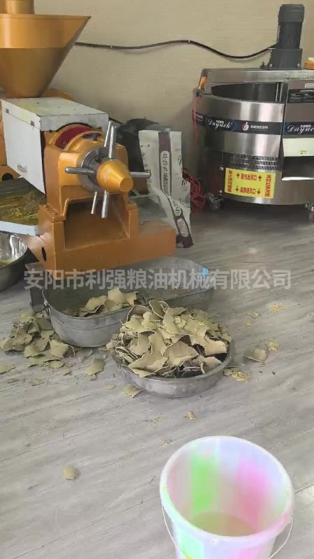 大豆冷軋螺旋榨油機